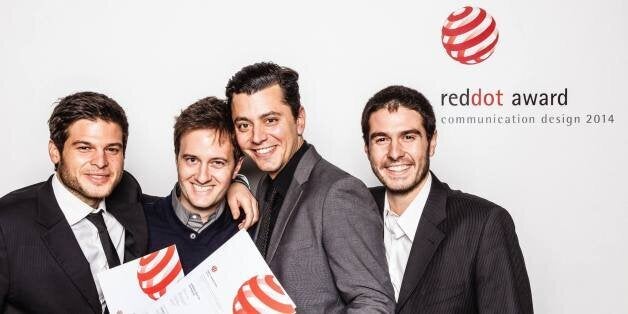 Η ομάδα του Ladolea στα Red Dot Awards Communication Design 2014