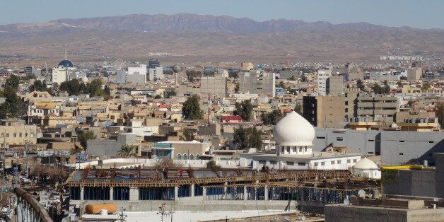 Taken from the top of the Citadel in Erbil.