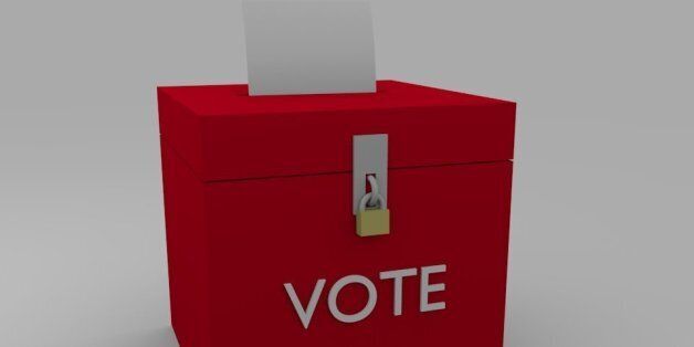 Voting urn rendered with Blender 3d