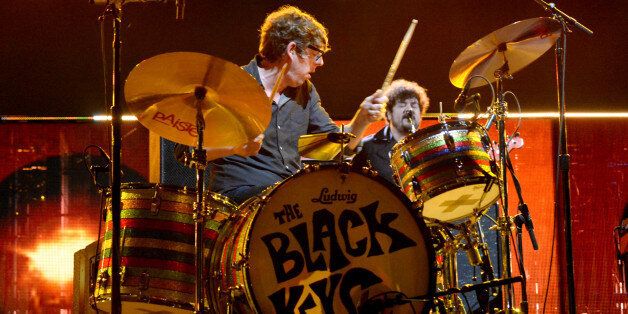 WASHINGTON, DC - NOVEMBER 11: Patrick Carney of The Black Keys performs onstage during 'The Concert For Valor' at The National Mall on November 11, 2014 in Washington, DC. (Photo by Jeff Kravitz/Getty Images for HBO)