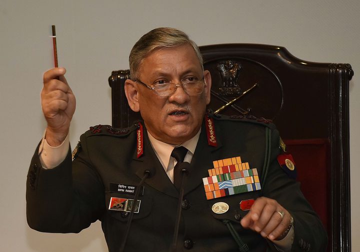 File image of Army Chief General Bipin Rawat.