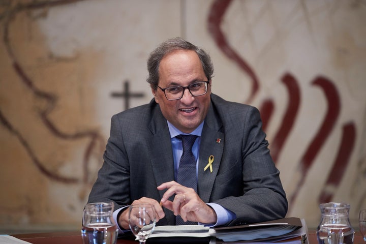 El presidente de la Generalitat, Quim Torra.
