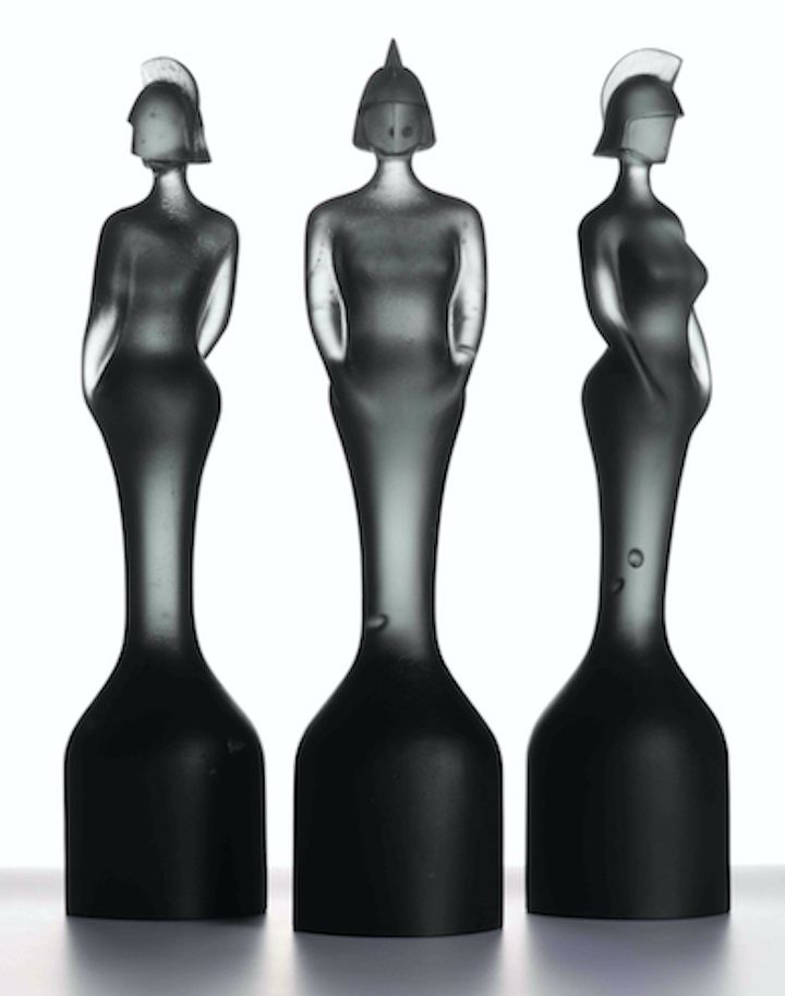 Last year's awards statuette was designed by Sir David Adjaye