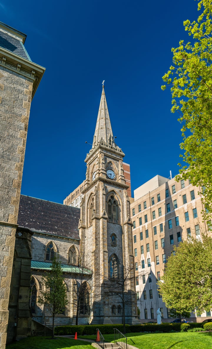 Bankruptcy proceedings don’t immunize dioceses from lawsuits. St. Joseph Cathedral in Buffalo is pictured.