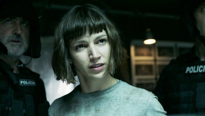 Úrsula Corberó en una escena de 'La casa de papel'.