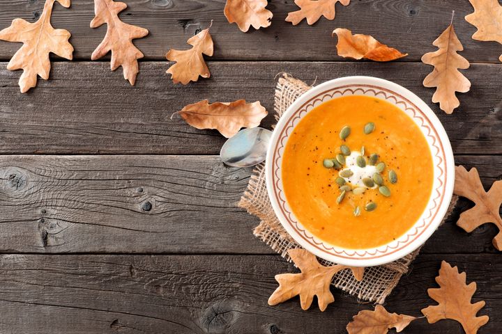 If autumn was a food, it would be this butternut squash soup.