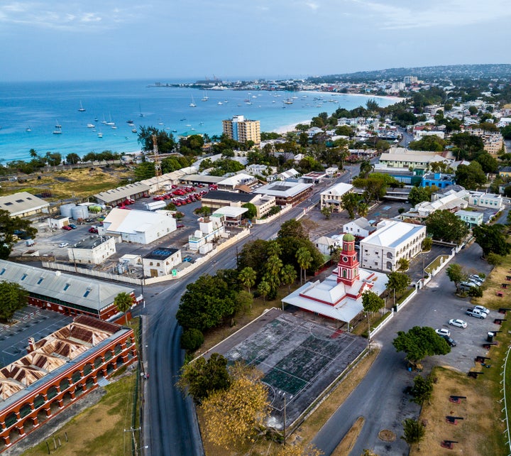 Global temperatures are forecast to rise 2.7 degrees Fahrenheit by 2052, which would prove deadly to Barbados, the island's prime minister said.