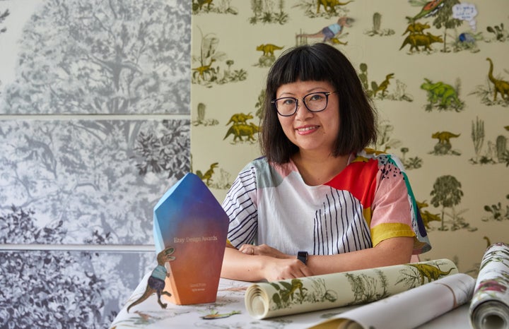 Designer Sian Zeng won the Etsy Design Awards Grand Prize for <a href="https://fave.co/2l9DgCn" target="_blank" role="link" class=" js-entry-link cet-external-link" data-vars-item-name="her interactive magnetic wallapaper" data-vars-item-type="text" data-vars-unit-name="5d893b91e4b0d2694652fae3" data-vars-unit-type="buzz_body" data-vars-target-content-id="https://fave.co/2l9DgCn" data-vars-target-content-type="url" data-vars-type="web_external_link" data-vars-subunit-name="article_body" data-vars-subunit-type="component" data-vars-position-in-subunit="3">her interactive magnetic wallapaper</a>.
