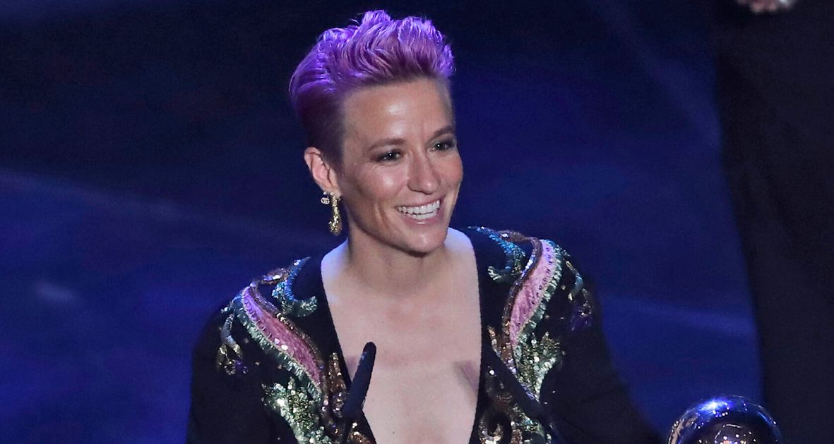 Us Soccer Star Megan Rapinoe Crowned Fifas Best Womens Player Of 2019 Huffpost Sports 