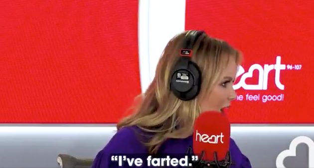 Amanda Holden Just Farted Live On Air During Her Heart Breakfast Show And The Rest Of The Day Is Cancelled