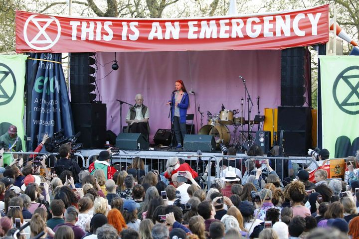 Greta Thunberg speech: Activist tells Extinction Rebellion London protesters 'we will make people in power act on climate change'