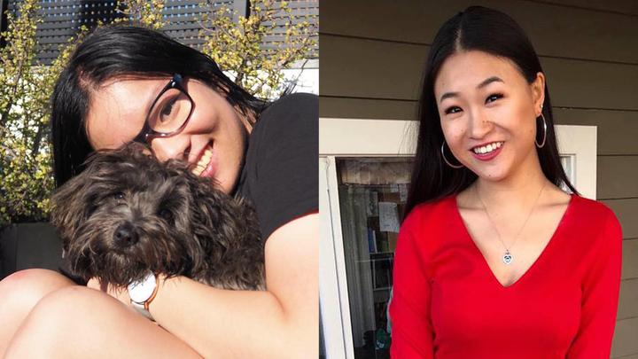 Two of Subtle Asian Traits' founders Anne Gu (left) and Angela Kang.