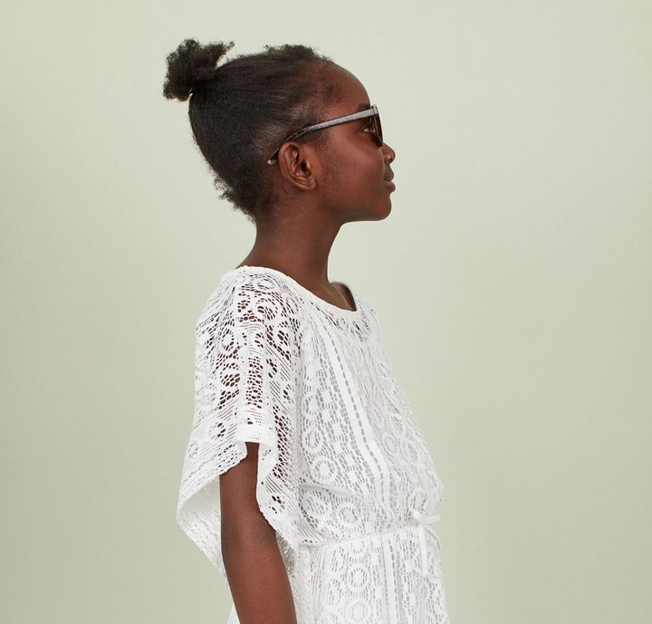 H&M ads featuring a child model sparked controversy about natural hair care.