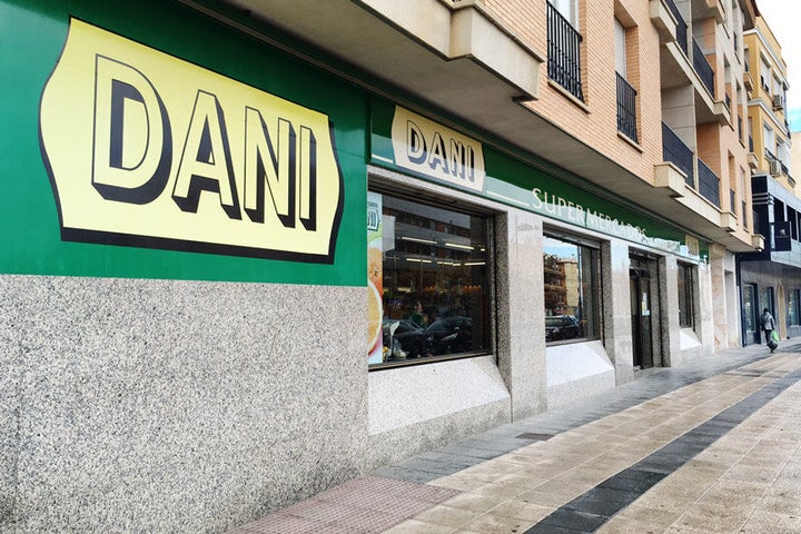 Un supermercado de la cadena Dani de Guadix (Granada)