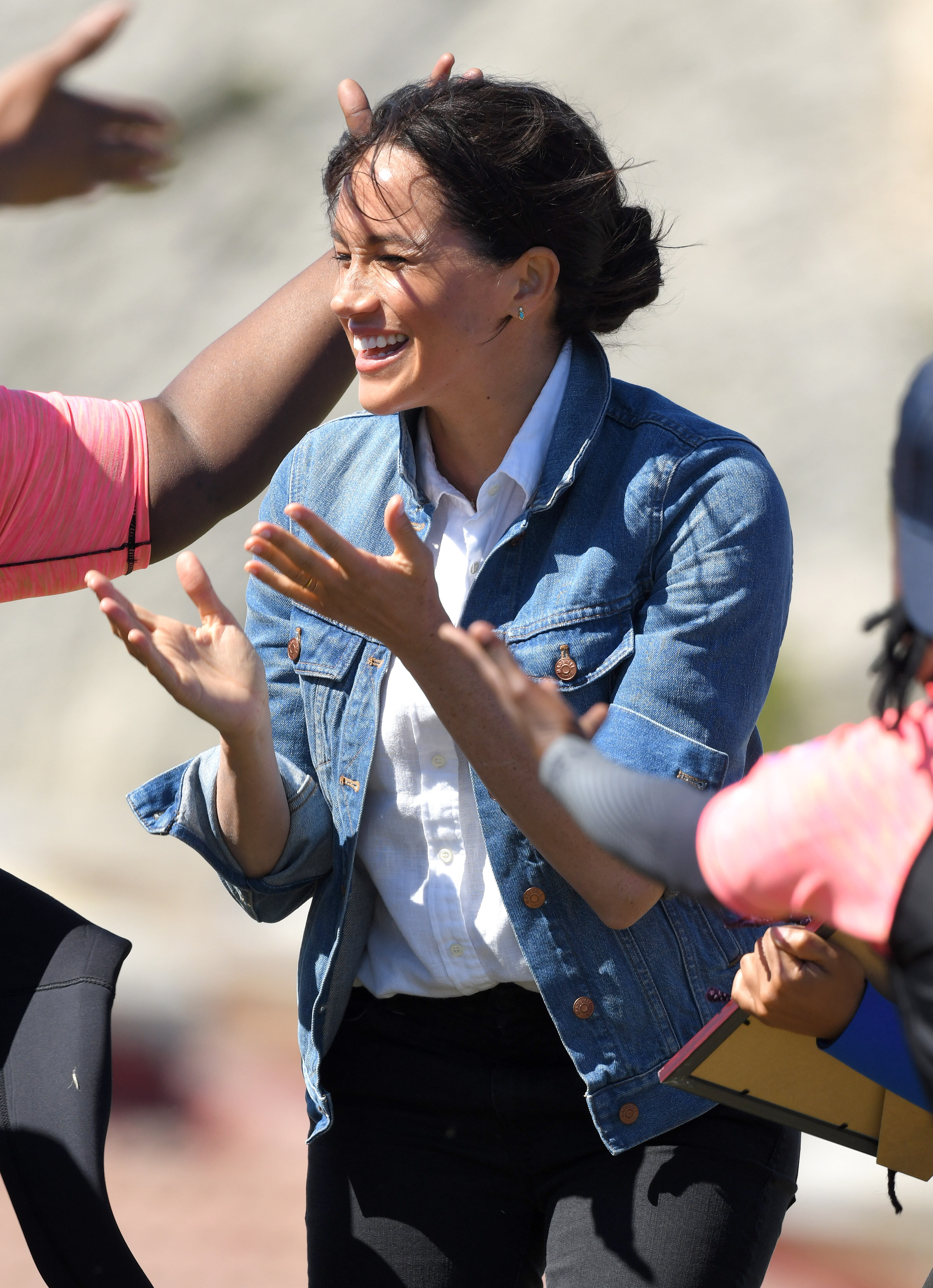 meghan markle denim jacket