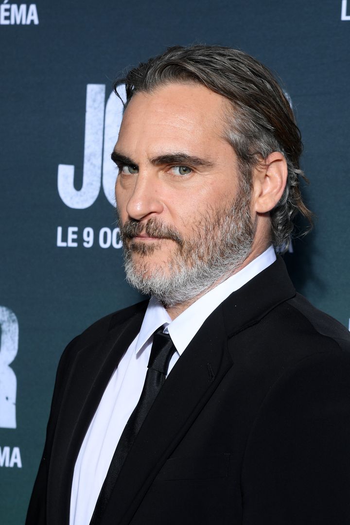 Joaquin at the film's French premiere