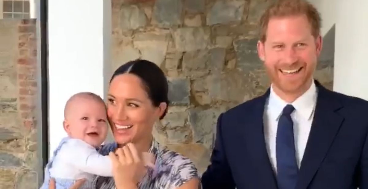 Prince Harry And Meghan Markle Share Adorable Video Of Smiling Baby Archie In South Africa