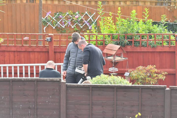 Specialist teams are using ground penetrating radar to search a garden of a house in the Moredon area of Swindon in connection with the disappearance of Katrice 