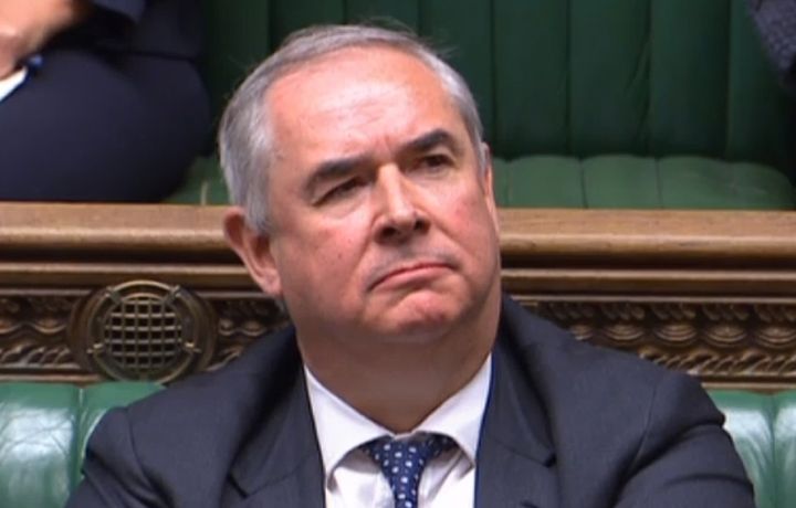 Attorney General Geoffrey Cox in the House of Commons