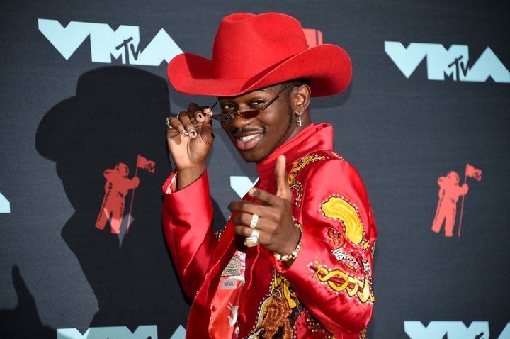 Lil Nas X at the MTV Video Music Awards on Aug. 26.