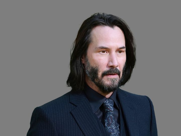 Keanu Reeves at the premiere of "Always Be My Maybe."