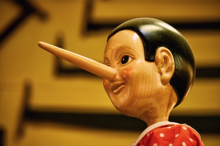 Un muñeco de Pinocho.
