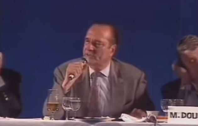 Jacques Chirac Malgré le bruit et l�odeur, SOS Racisme Jacques Chirac Malgré le bruit et l�odeur, SOS Racisme