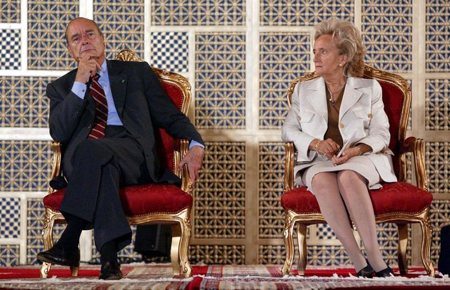Jacques et Bernadette Chirac à Tangiers en octobre