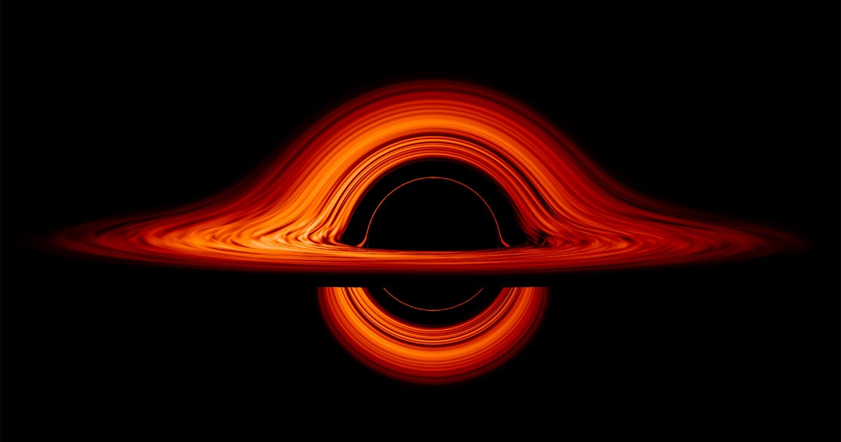 foto del buco nero diventa una Gif  potreste stare guardarla per