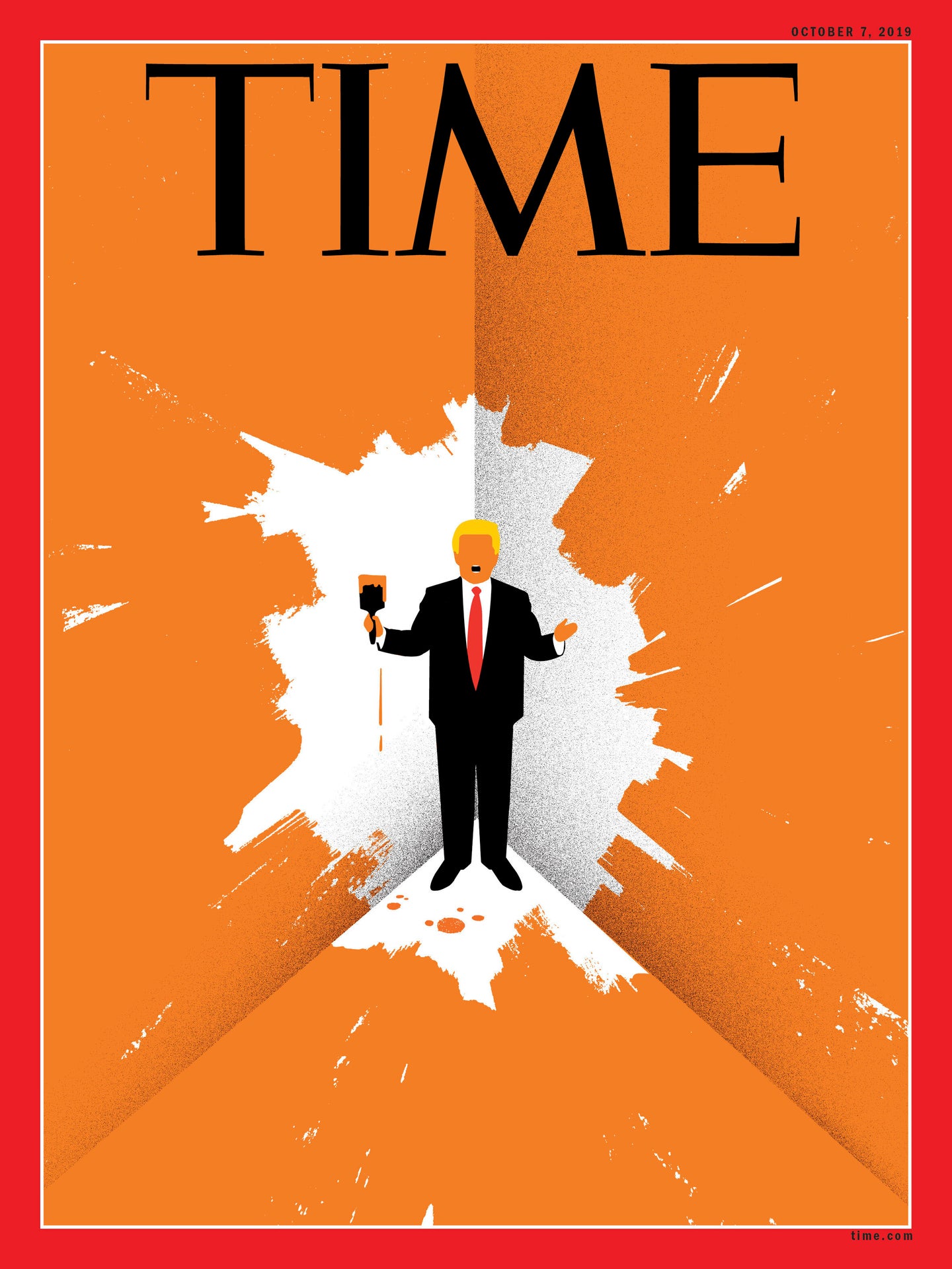 Donald Trump Paints Himself Into A Corner On Time Magazine's Latest ...
