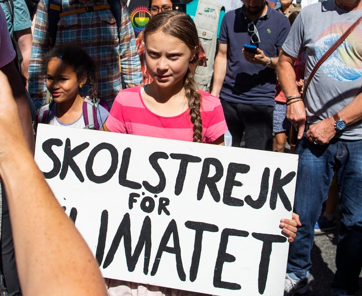 Greta Thunberg aura-t-elle sa célèbre affiche avec elle?