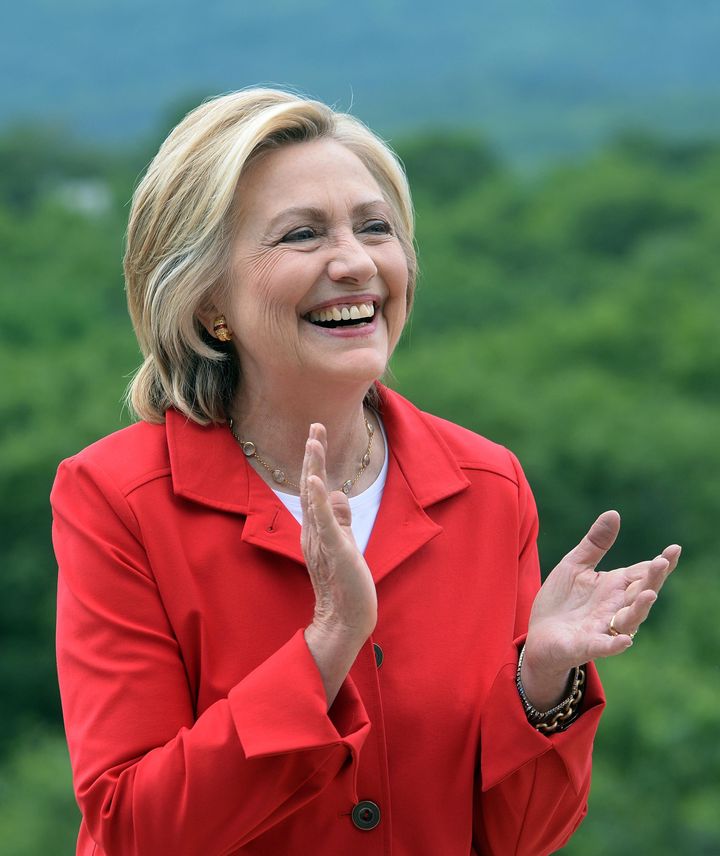 Hillary Clinton during a 2015 campaign event in Glen, New Hampshire.