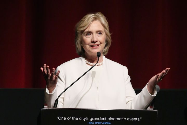 Clinton speaking in New York on Nov. 19, 2015.