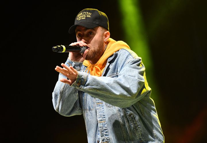 Rapper Mac Miller, seen performing in early 2018, died a year ago in his Los Angeles home of an accidental overdose of cocaine, alcohol and fentanyl.