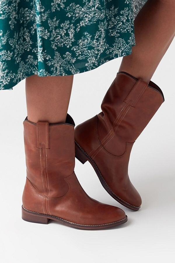 Urban outfitters knee hot sale high boots