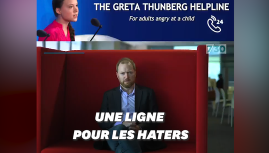 Cette fausse assistance téléphonique pour les anti-Greta Thunberg mériterait