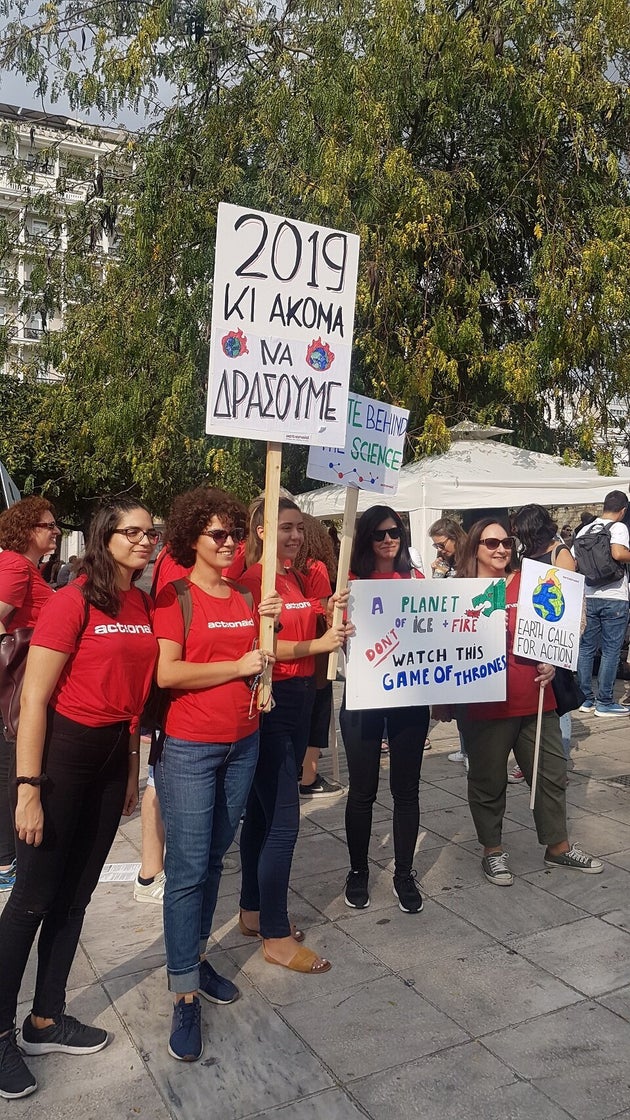 Η γενική απεργία των μαθητών για την κλιματική