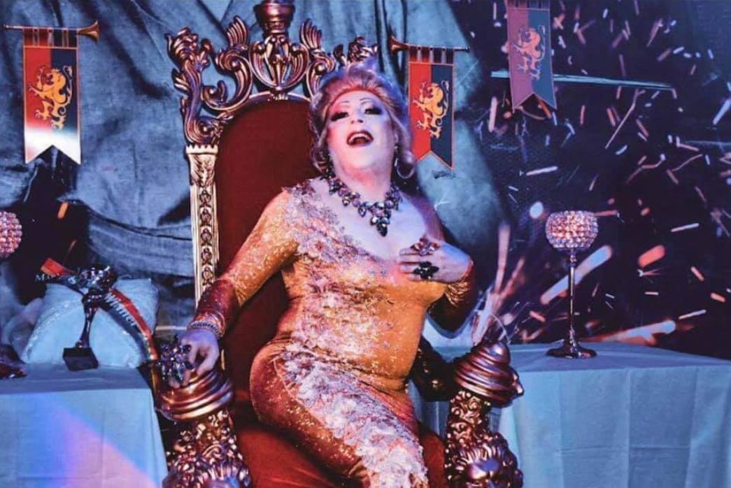With 25 years' experience, Dr Bev Ballcrusher travels all around the UK as part of her drag career