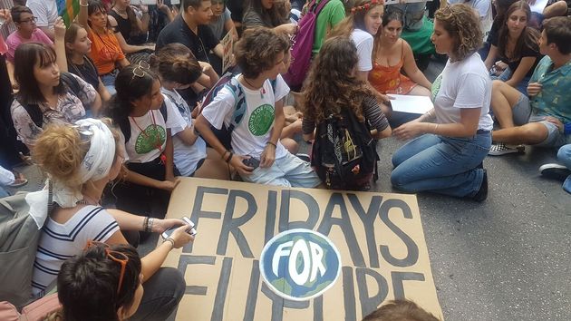 Η γενική απεργία των μαθητών για την κλιματική