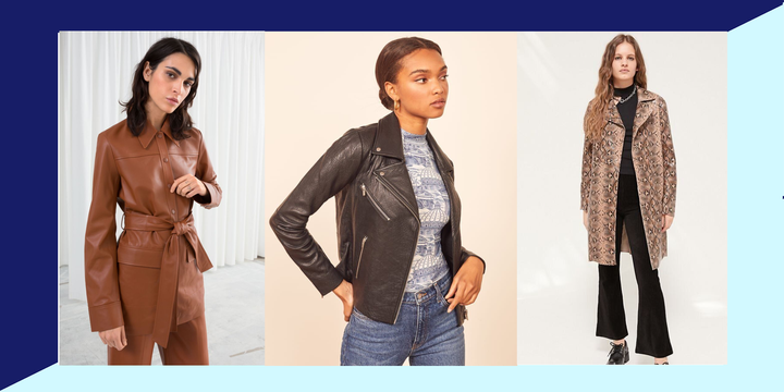 Faux leather jackets look better than ever and have become a great alternative to the real deal.