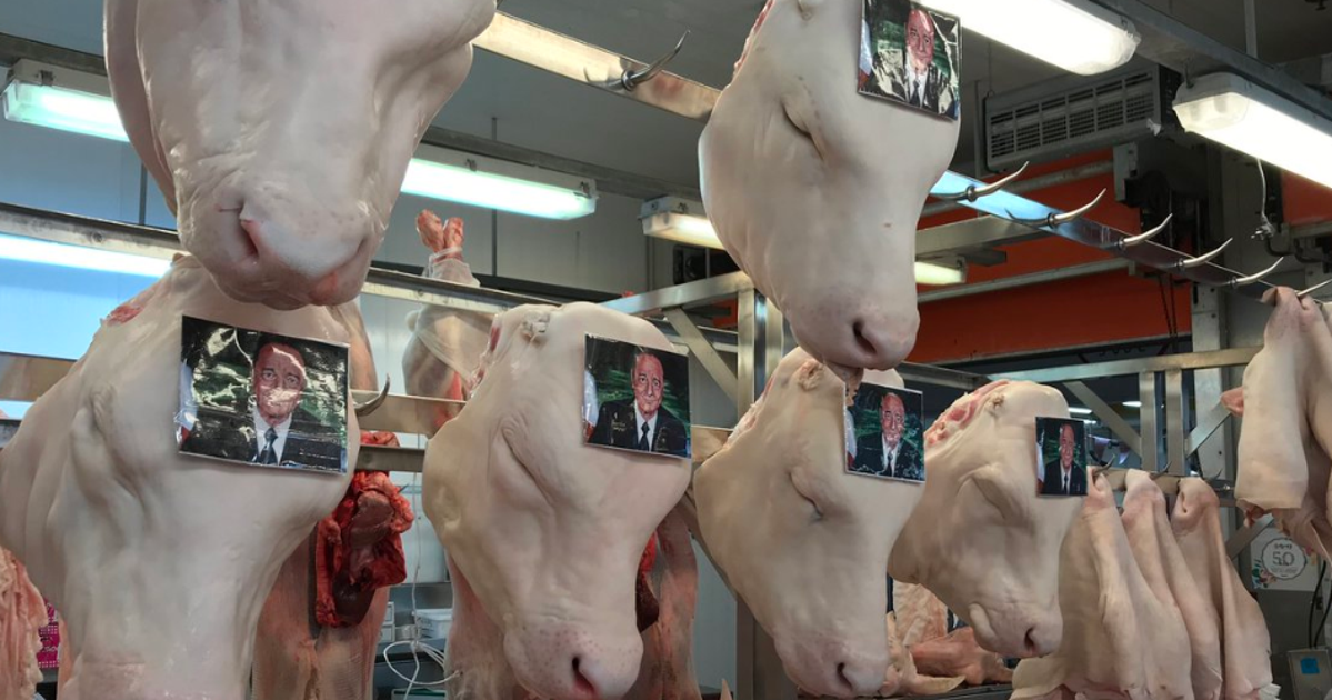 Chirac Aimait La Tete De Veau Rungis Lui Rend Un Hommage Bestial