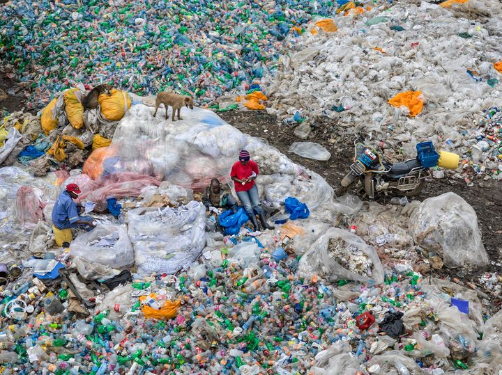 Dandora Landfill #3, Plastics Recycling, Nairobi, Kenya.