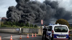 51 consultations, 5 hospitalisations après l’incendie de l’usine