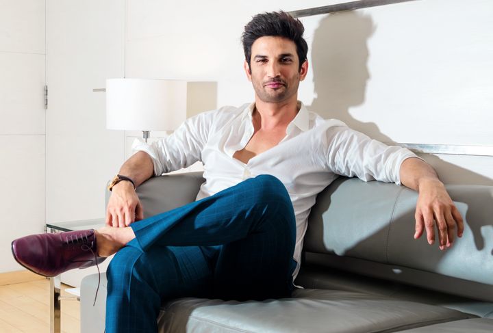 NEW DELHI, INDIA - MAY 25: (Editors Note: This is an exclusive shoot of Hindustan Times) Bollywood actor Sushant Singh Rajput during an interview on May 25, 2018 in New Delhi, India. (Photo by Sarang Gupta/Hindustan Times via Getty Images)