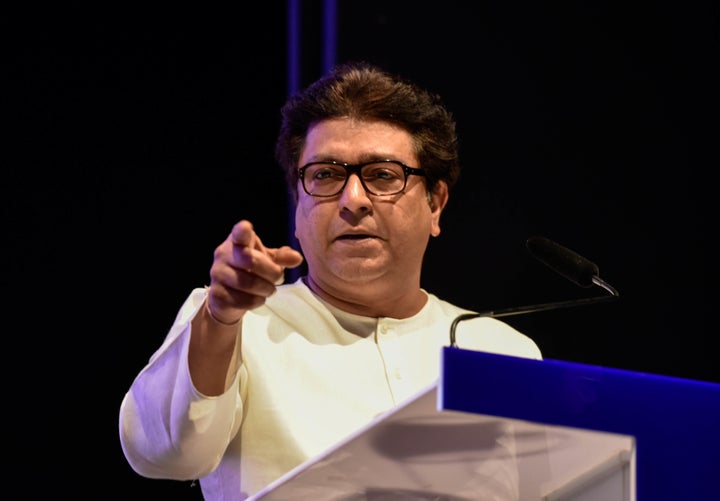 MNS Chief Raj Thackeray in a file photo