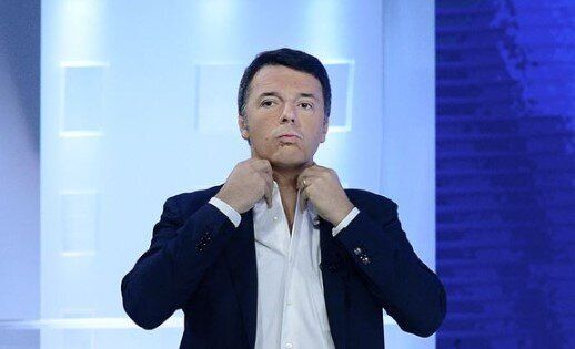 L'azionista Matteo Renzi sgomita al tavolo del