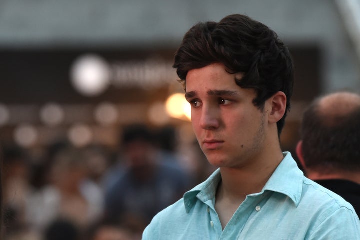 Felipe Juan Froilán de Todos los Santos de Marichalar y Borbón en Las Ventas durante un evento organizado por 'Telva' en 2017.