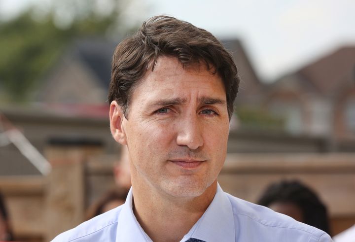 Justin Trudeau, Leader of the Liberal Party of Canada in Brampton, Ont. on Sept. 22, 2019.