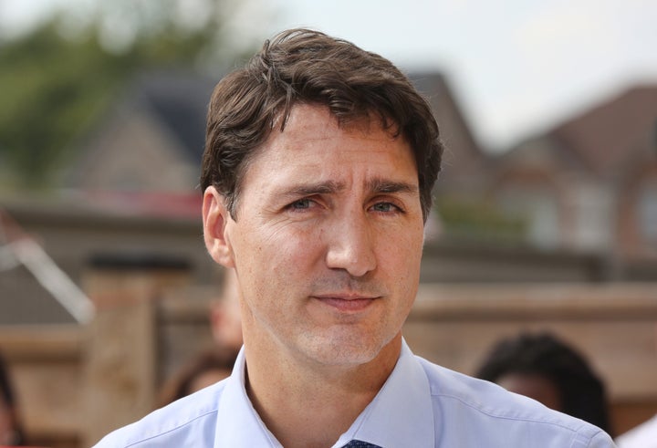 Justin Trudeau, Leader of the Liberal Party of Canada in Brampton, Ont. on Sept. 22, 2019.