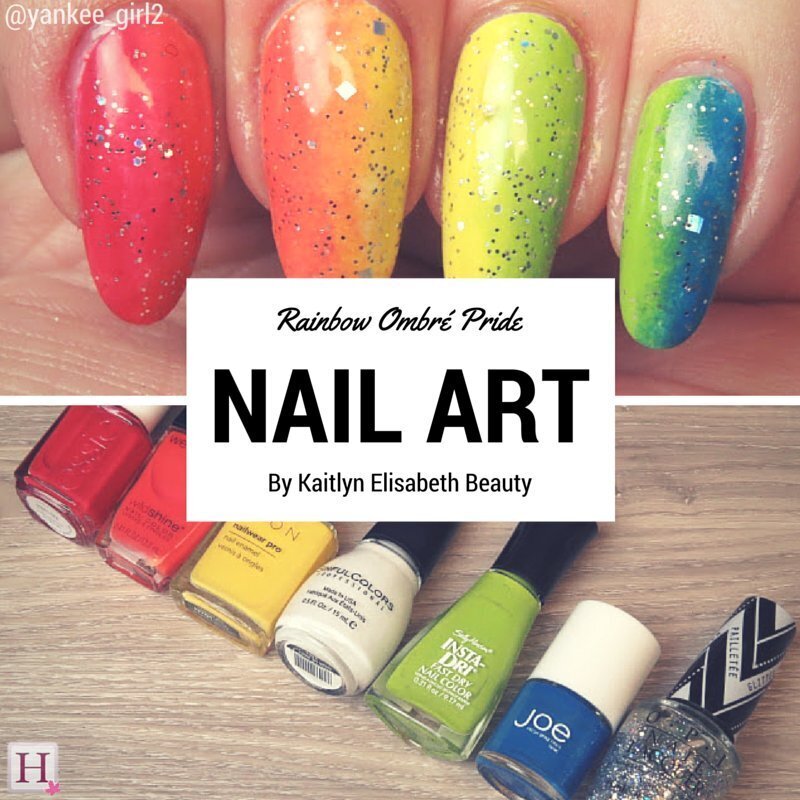 Nail art │ Nail design inspired by the beach [Nail Crazies Unite] /  Polished Polyglot